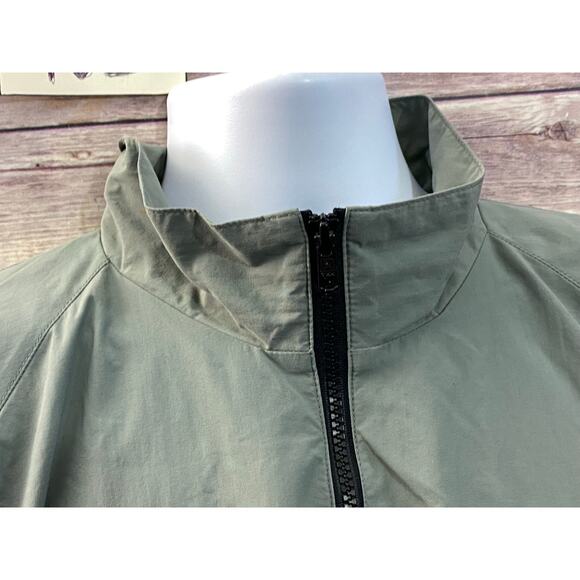Army Jacket Men's Medium Gray Long Reflective Windbreaker 29x24 Military - Picture 12 of 12